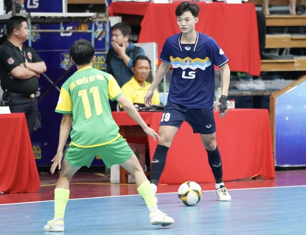 Thái Sơn Nam TPHCM có chiến thắng đậm nhất tại Giải Futsal VĐQG 2024. ẢNH: ANH TRẦN 