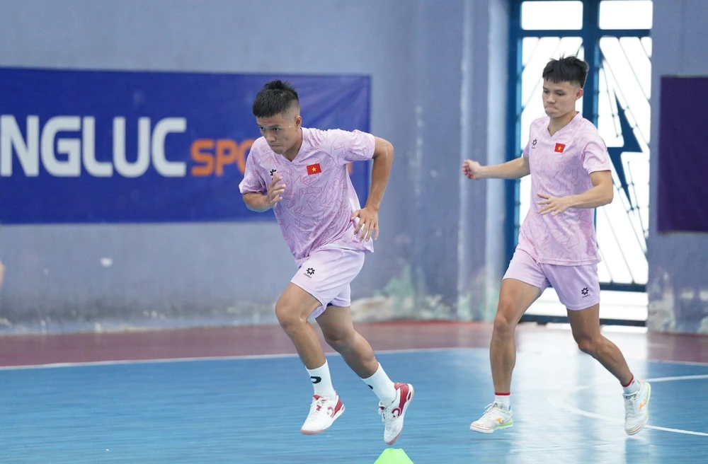 Đội tuyển futsal Việt Nam hoàn tất khâu chuẩn bị cho Giải futsal Đông Nam Á 2024. 