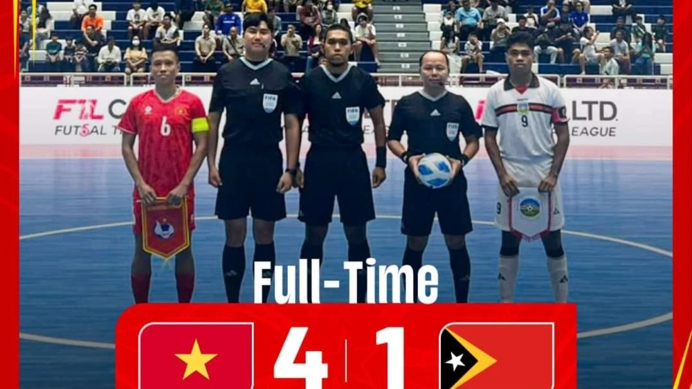 Đội tuyển futsal Việt Nam khởi đầu ấn tượng tại Giải futsal Đông Nam Á 2024.