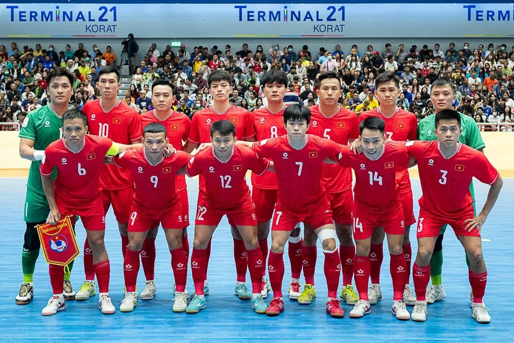 Đội tuyển futsal Việt Nam được chọn làm hạt giống số 1 tại vòng loại Giải futsal châu Á 2026
