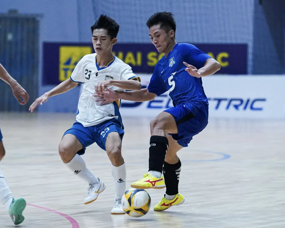 U20 Thái Sơn Nam quá mạnh tại Giải U20 Futsal Thái Sơn Nam. ẢNH: ANH TRẦN IMG_3874.jpeg
