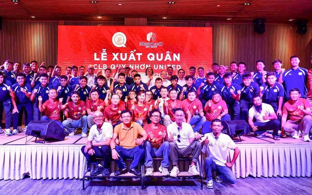 Quy Nhơn United đặt mục tiêu trở lại V-League