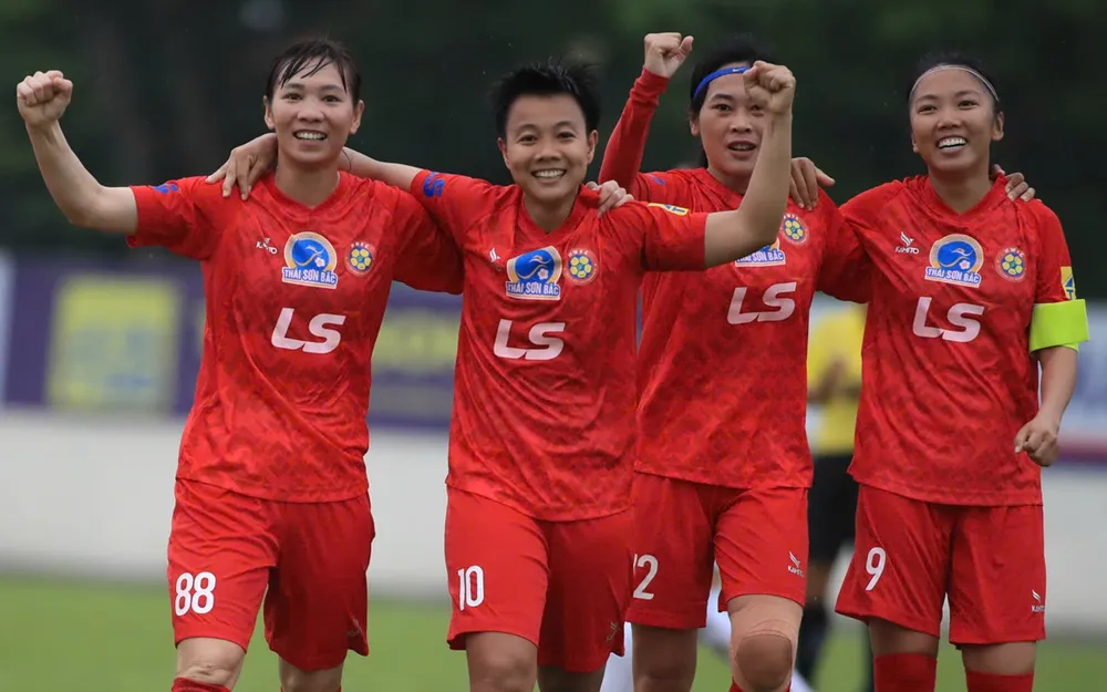 CLB nữ TPHCM nằm ở bảng đấu thuận lợi tại Cúp các CLB nữ châu Á 2025-2026. ẢNH: ANH TRẦN 