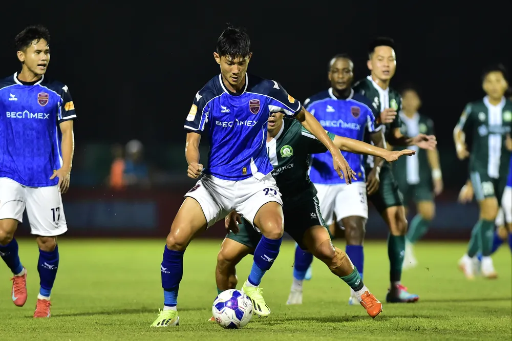 Becamex TPHCM sớm chia tay Cúp Quốc gia 2025-2026. ẢNH: DŨNG PHƯƠNG