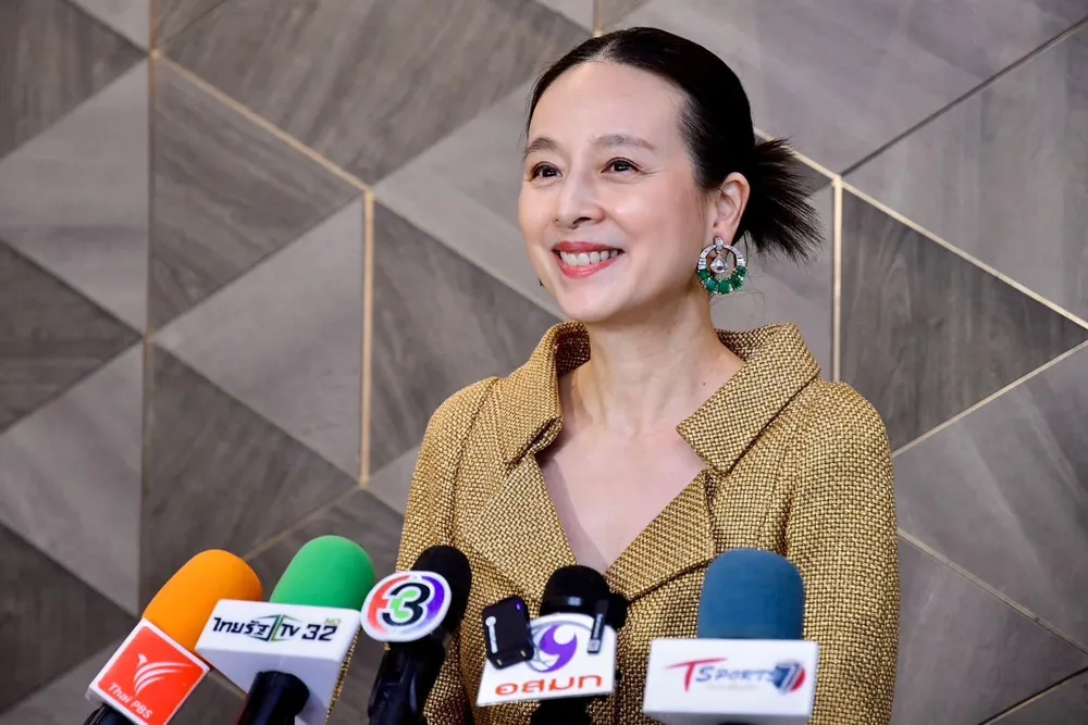 Madam Pang cùng Hiệp hội Bóng đá Thái Lan đặt mục tiêu giành “cú ăn 4” tại SEA Games 33. ẢNH: FAT 