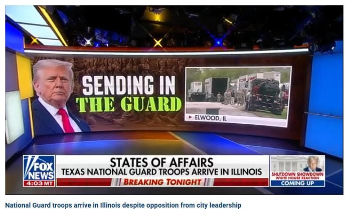 图片来源：美国福克斯新闻网报道截图