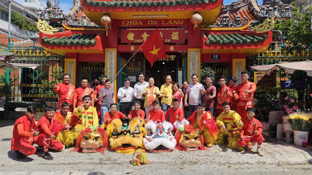 仁义堂龙狮参加第七届亚洲龙狮锦标赛，祈愿再创佳绩。