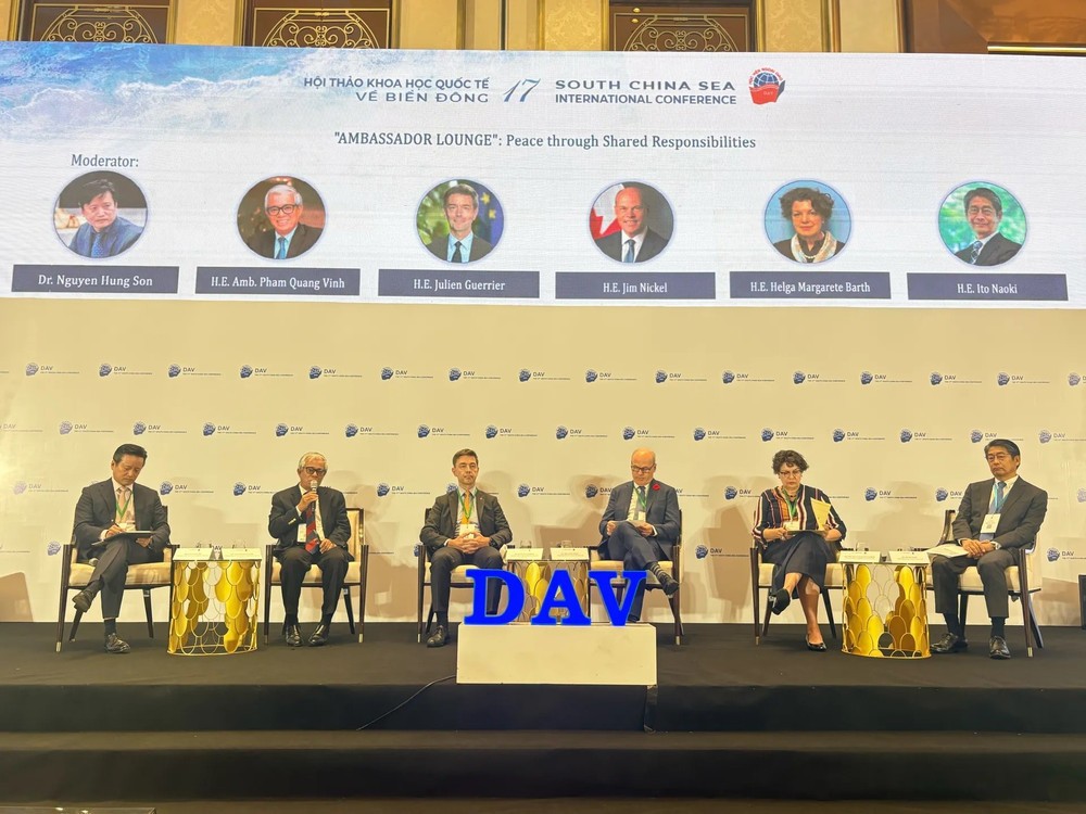 大使漫谈活动场景。图自越通社