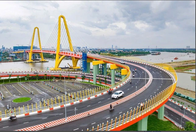 越南交通基础设施不断发展。