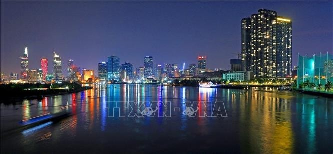 胡志明市的一角。