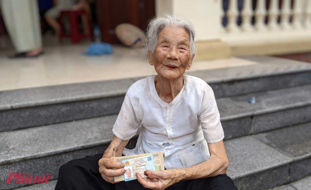 93岁高龄的阮氏姜奶奶。