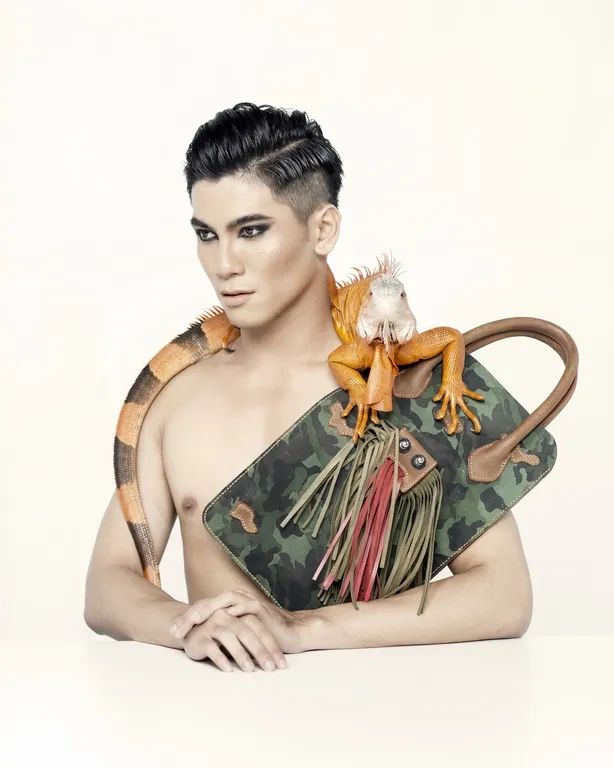 Ngắm bộ ảnh ấn tượng top 10 The Face Vietnam 2018 chụp cùng bò sát ảnh 5