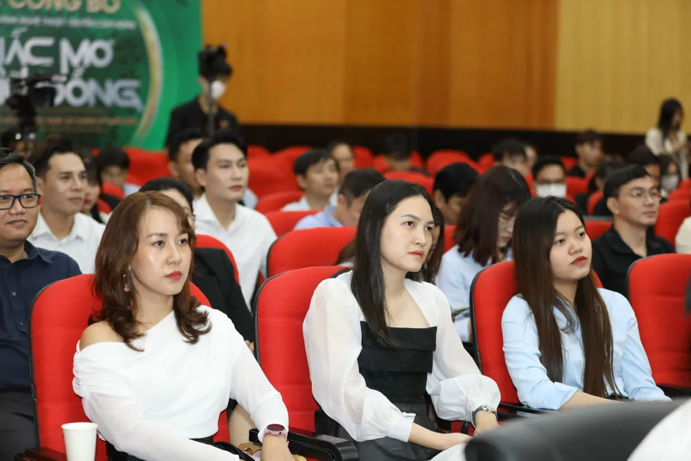 Khách mời tham dự lễ công bố chương trình. Ảnh: DŨNG PHƯƠNG