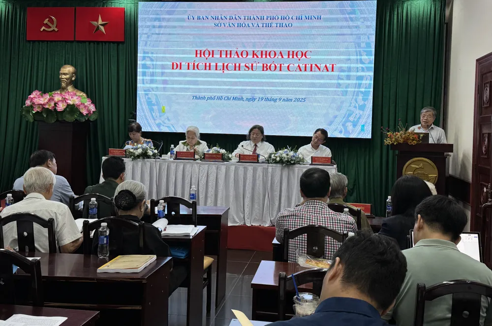 Sở VH-TT TPHCM tổ chức Hội thảo Khoa học Di tích lịch sử Bót Catinat IMG_9693.jpg