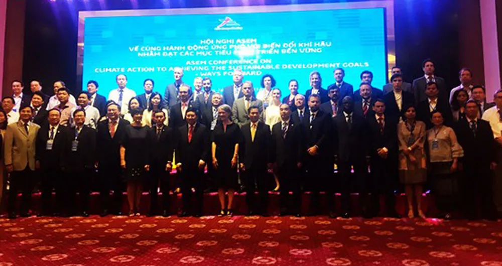 Phó Thủ tướng Phạm Bình Minh: ASEM cùng hành động mạnh mẽ ứng phó biến đổi khí hậu ảnh 5 Phó Thủ tướng Phạm Bình Minh: ASEM cùng hành động mạnh mẽ ứng phó biến đổi khí hậu ảnh 5