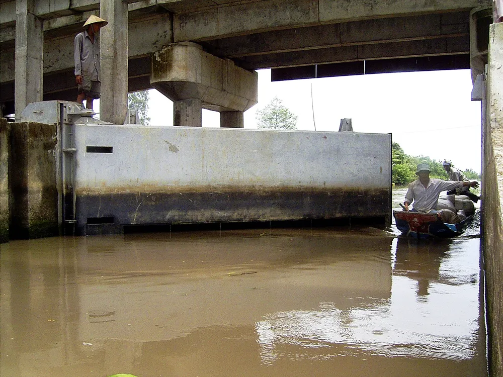 Nước mặn có thể xâm nhập vào sâu vào ĐBSCL 100km ảnh 2 Nước mặn có thể xâm nhập vào sâu vào ĐBSCL 100km ảnh 2