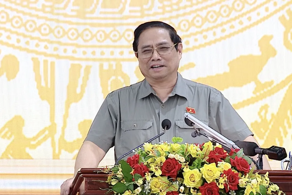 Thủ tướng Phạm Minh Chính phát biểu tại hội nghị