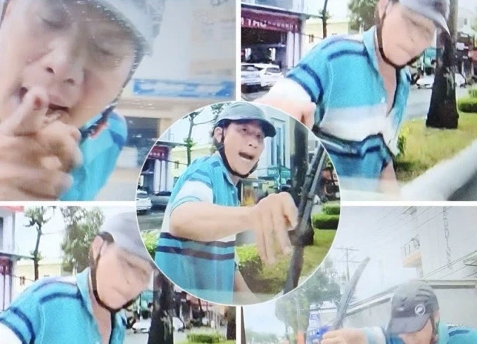 Đối tượng Hà, ảnh từ clip 02.jpg