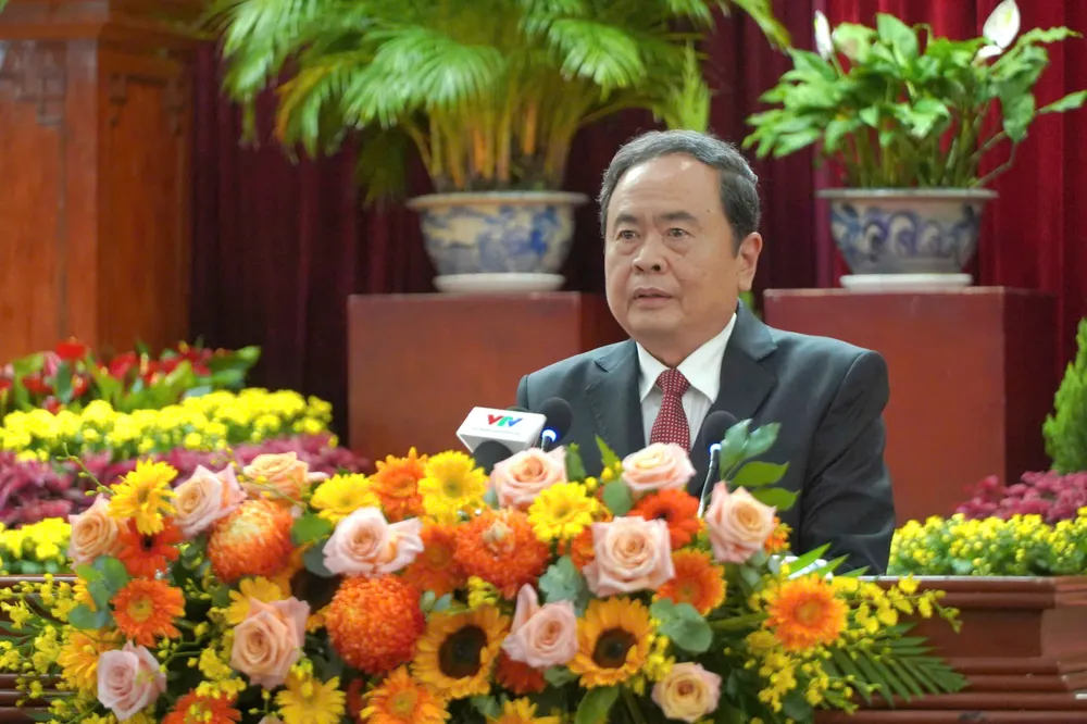 Chủ tịch Quốc hội Trần Thanh Mẫn phát biểu tại buổi lễ 001.jpg