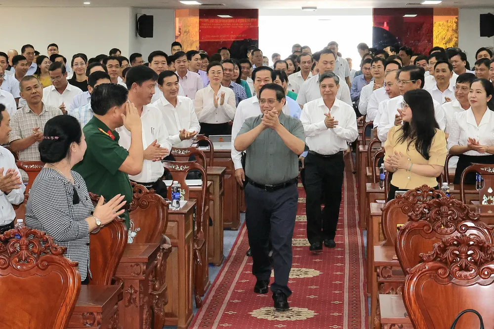 Thủ tướng Phạm Minh Chính đến tiếp xúc cử tri tại TP Cần Thơ 888.jpg