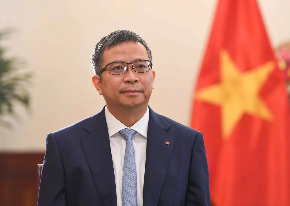 Thứ trưởng Bộ Ngoại giao Phạm Thanh Bình. Ảnh: BNG Thứ trưởng Ngoại giao Phạm Thanh Bình.jpg