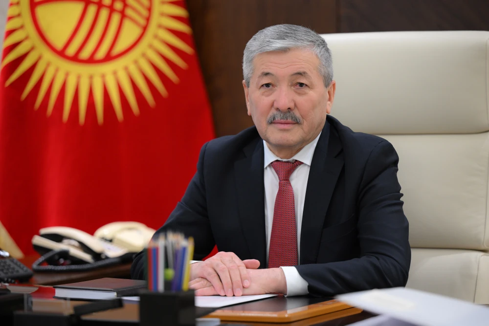 Thủ tướng Cộng hòa Kyrgyzstan Adylbek Kasimalyev. Ảnh: BNG