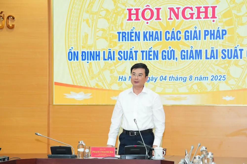 Phó Thống đốc NHNN Phạm Thanh Hà phát biểu tại hội nghị z6872232426510-c3a7f22f8d0f145d4f38acce94a5eb8d20250804142908.jpg