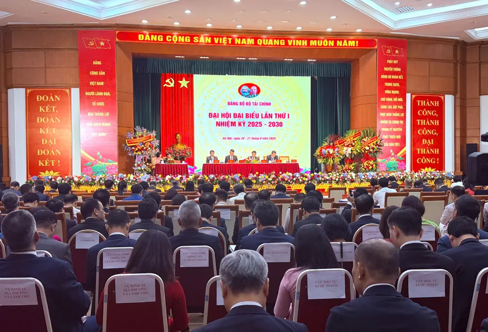 Đại hội đại biểu Đảng bộ Bộ Tài chính lần thứ I, nhiệm kỳ 2025-2030 z6928608217535-40c18e452c604205b4f42f13e3477967.jpg