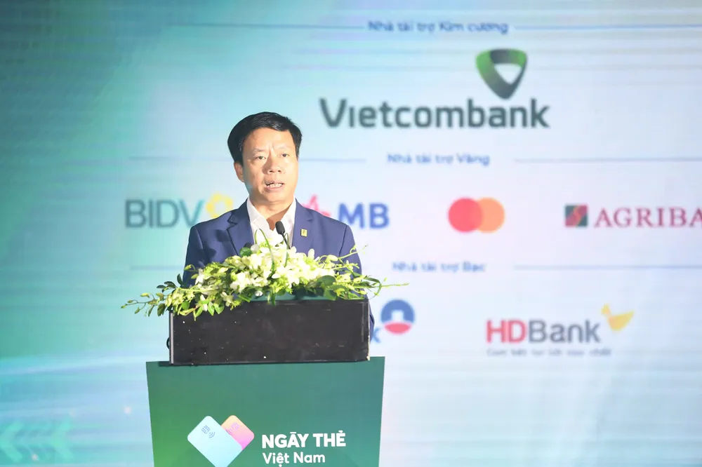 Ông Nguyễn Quang Minh, Tổng Giám đốc NAPAS, phát biểu tại sự kiện, sáng 26-9 o-ng-nguye-n-quang-minh-20250926112335.jpg