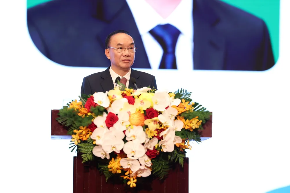 GS.TS Đoàn Xuân Tiên, Chủ tịch VAA, phát biểu tại sự kiện