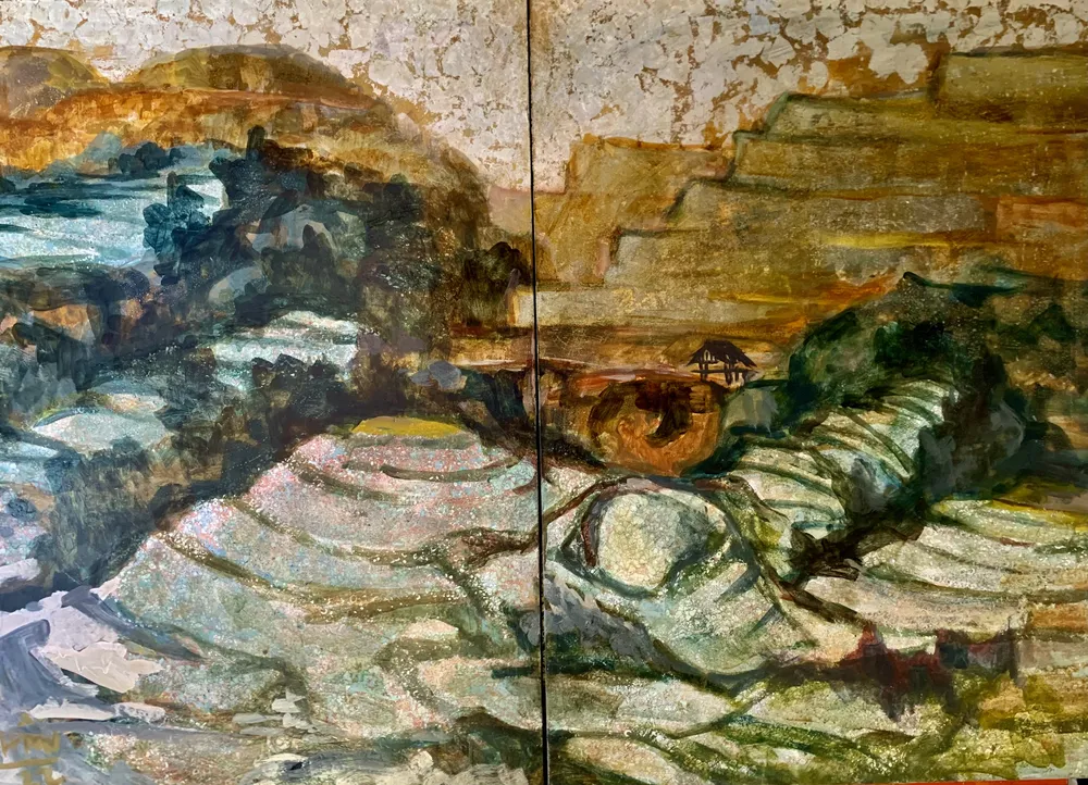 Triển lãm tranh của hai họa sĩ Ngô Thành Nhân và Nguyễn Phú Lâm ảnh 2