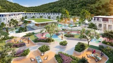 Các tiện ích công viên, khu BBQ, sân thể thao… được xây dựng ngay trong nội khu dư án. Ảnh: Hưng Thịnh Land