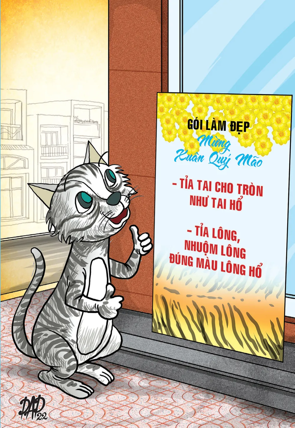 Biếm họa Xuân ảnh 1