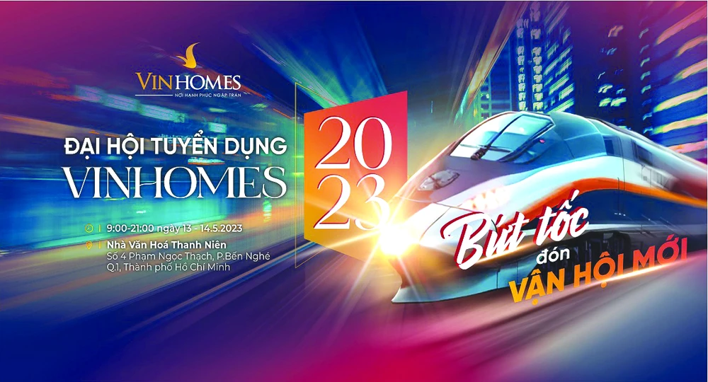Đại hội tuyển dụng Vinhomes 2023 là cơ hội lớn cho các bạn trẻ đón đầu cơ hội việc làm khi thị trường bất động sản chuẩn bị bước vào một chu kỳ phát triển mới