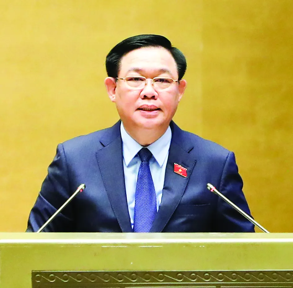 Chủ tịch Quốc hôi Vương Đình Huệ