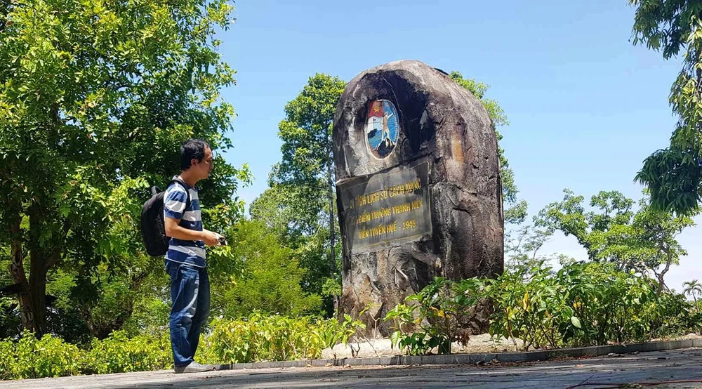 Vị trí ngôi trường Thanh niên tiền tuyến nay là di tích lịch sử trên đường Lê Duẩn, TP Huế (tỉnh Thừa Thiên Huế). Ảnh: AN DU