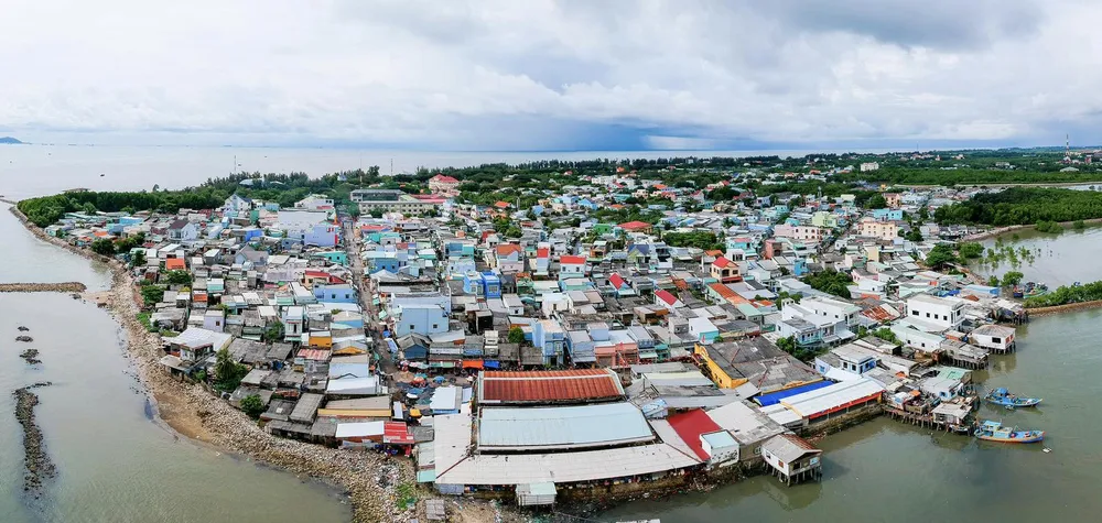 Xã đảo Thạnh An, Cần Giờ. Ảnh: HOÀNG HÙNG Xã đảo Thạnh An, Cần Giờ. Ảnh: HOÀNG HÙNG