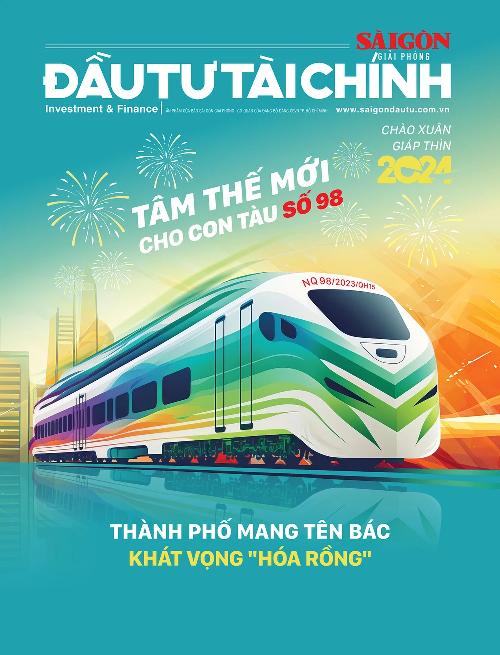 Hôm nay 22-1, phát hành Giai phẩm Xuân Giáp Thìn 2024 SGGP - Đầu tư Tài chính