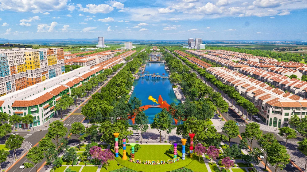 Sun Urban City có quy mô 420ha và nhiều tiện ích đẳng cấp Sun Urban City có quy mô lên đến 420ha cùng hàng loạt tiện ích đẳng cấp.jpg