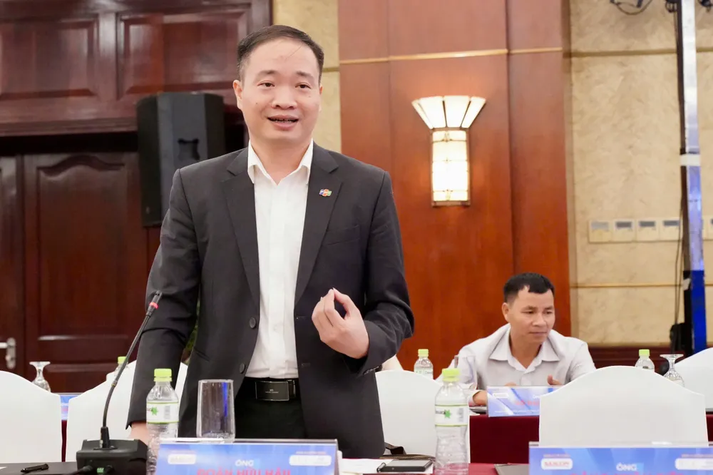 Ông Đoàn Hữu Hậu, Giám đốc dịch vụ chuyển đổi số và ứng dụng AI, Tập đoàn FPT. Ảnh: HOÀNG HÙNG Hậu.jpg