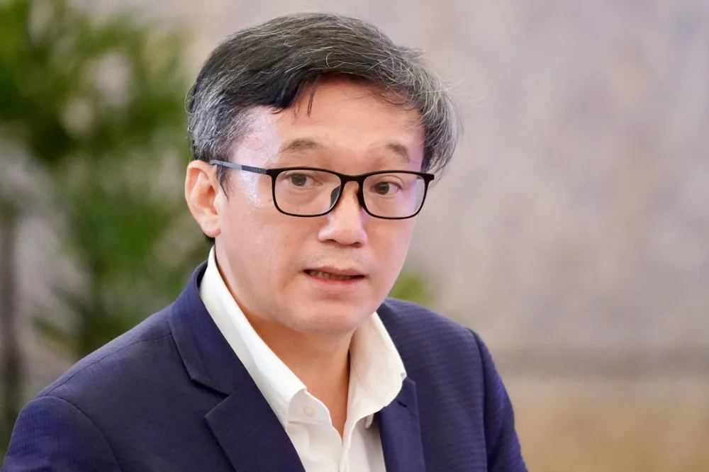 PGS-TS Nguyễn Hồng Quân, Viện trưởng Viện nghiên cứu phát triển kinh tế tuần hoàn. Ảnh: HOÀNG HÙNG Sattra.jpg