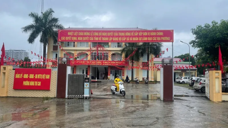 Trụ sở phường Nùng Trí Cao. Ảnh: Báo Cao Bằng 1.jpeg