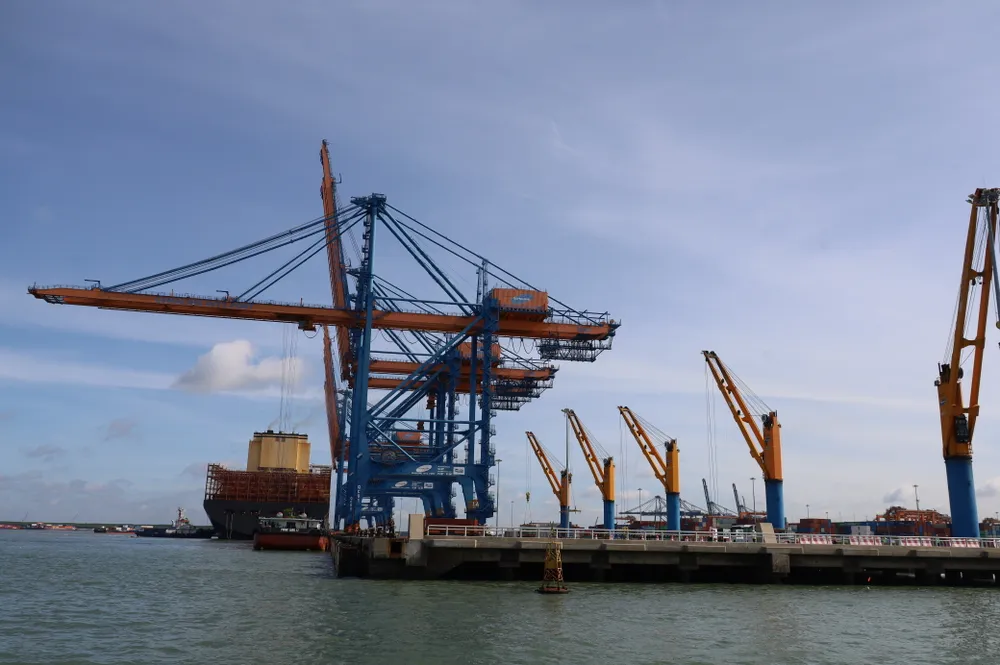 Cảng Cái Mép - Thị Vải. Ảnh: QUỐC HÙNG IMG_0576 (1).JPG