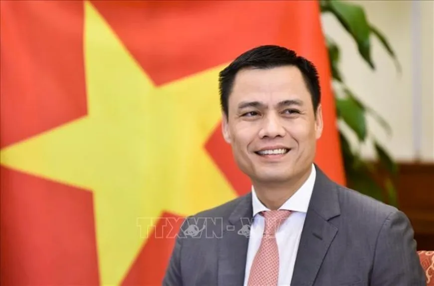 Thứ trưởng Bộ Ngoại giao Đặng Hoàng Giang. Ảnh: TTXVN danghoanggiang.jpg