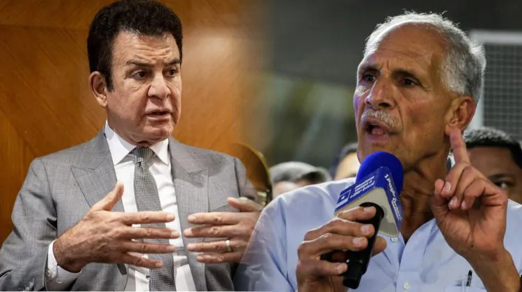 Hai ứng cử viên tổng thống Honduras Nasry Asfura (phải) và Salvador Nasralla. Ảnh: Strategicenergycorp.com