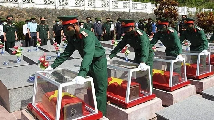 Chính phủ đặt tiêu phấn đấu đến hết năm 2030, tìm kiếm, quy tập được khoảng 10.000 hài cốt liệt sĩ