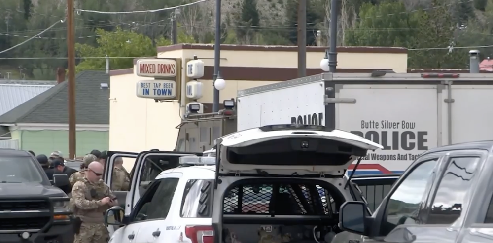 案发现场被封锁。