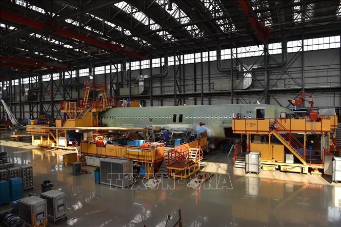 法国空中客车公司工厂。