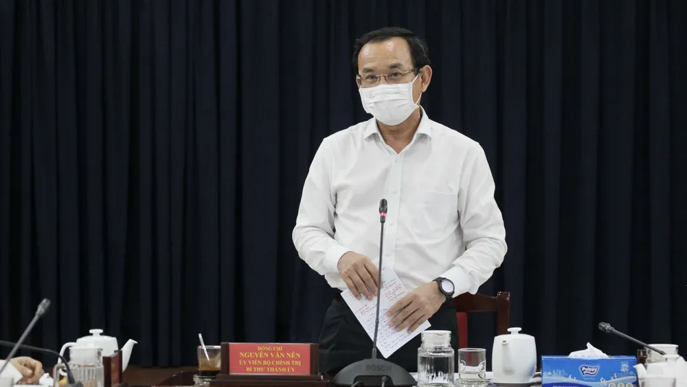Bí thư Thành ủy TPHCM Nguyễn Văn Nên: Cần làm đúng việc, đúng vai, cố gắng đổi mới vượt qua chính mình ảnh 3 Bí thư Thành ủy TPHCM Nguyễn Văn Nên: Cần làm đúng việc, đúng vai, cố gắng đổi mới vượt qua chính mình ảnh 3