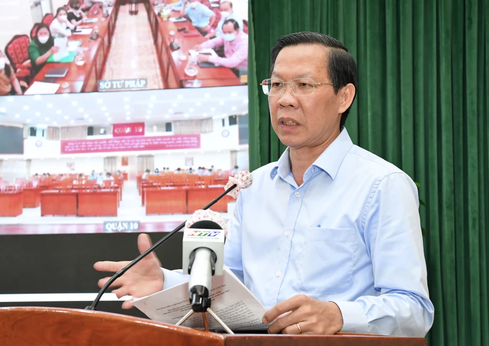 Chủ tịch UBND TPHCM Phan Văn Mãi: Cải cách hành chính ở TPHCM có tác động đến phát triển kinh tế - xã hội cả nước ảnh 2 Chủ tịch UBND TPHCM Phan Văn Mãi: Cải cách hành chính ở TPHCM có tác động đến phát triển kinh tế - xã hội cả nước ảnh 2